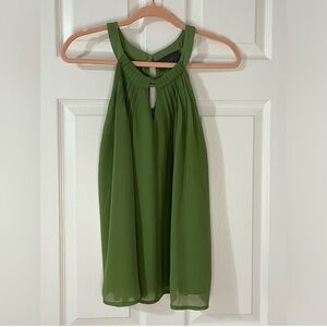 Anthropologie Sunday in Brooklyn green sleeveless shirt